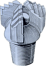No 4 3-wing Step Type Bit